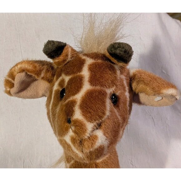 Mango Teddy Bear Plush Giraffe Bag Wild Game Pals Zippered Co Big Stuffed Animal - Picture 14 of 16